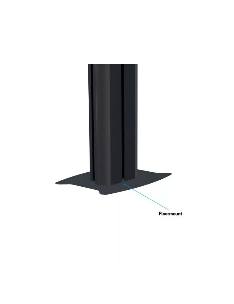MULTIBRACKETS 9802 Stahlbasis zur Befestigung am Boden Multibrackets Public Display Stand Floorstand Base B2B MULTIBRACKETS MU