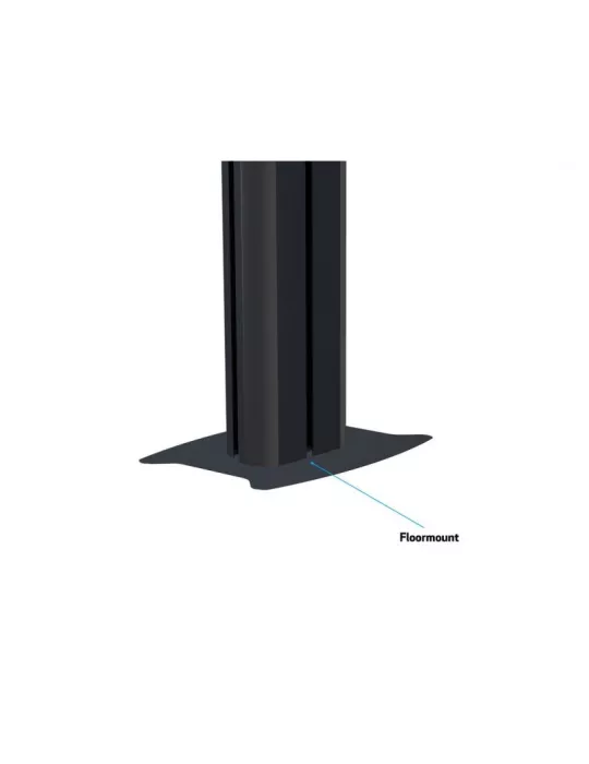 MULTIBRACKETS 9802 Embase en acier a fixer au sol Multibrackets Public Display Stand Floorstand Base B2B