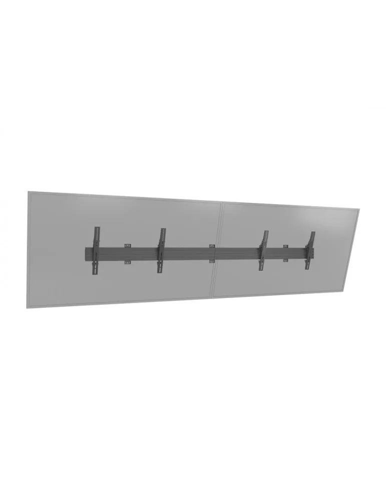 MULTIBRACKETS 5766 Wandhalterung Multibrackets Wallmount Pro MBW2UHD Tilt - 2 Bildschirme 65 -75  VESA Max 600x400 MULTIBRACKE