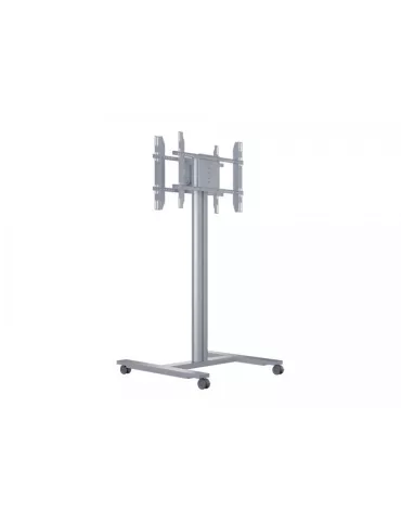 MULTIBRACKETS 5990 Support mobile 2 Ecrans dos à dos Multibrackets Public Display Stand 180 HD Back to Back Silver - écran 55"-