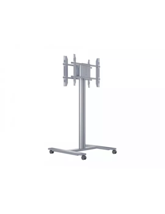 MULTIBRACKETS 5990 Mobile Halterung 2 Bildschirme Rücken an Rücken Multibrackets Public Display Stand 180 HD Back to Back Silb