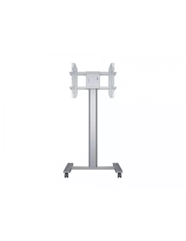 MULTIBRACKETS 5990 Support mobile 2 Ecrans dos à dos Multibrackets Public Display Stand 180 HD Back to Back Silver - écran 55"- 2