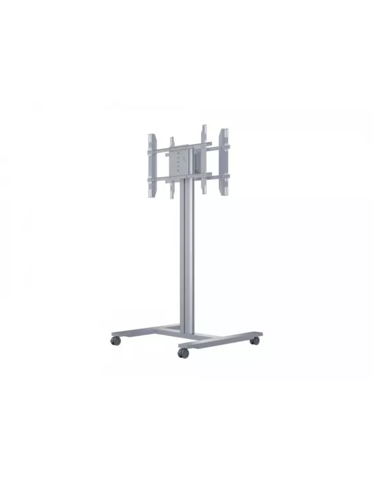 MULTIBRACKETS 5990 Mobile Halterung 2 Bildschirme Rücken an Rücken Multibrackets Public Display Stand 180 HD Back to Back Silb