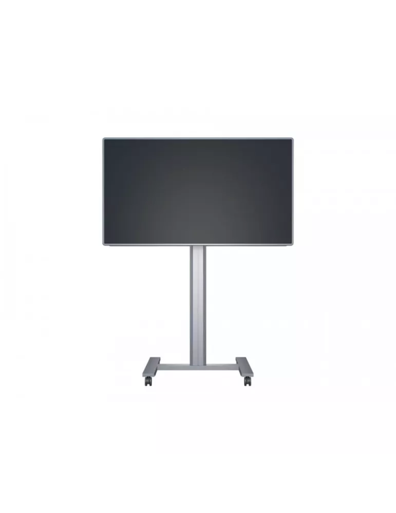 MULTIBRACKETS 5990 Mobile Halterung 2 Bildschirme Rücken an Rücken Multibrackets Public Display Stand 180 HD Back to Back Silb