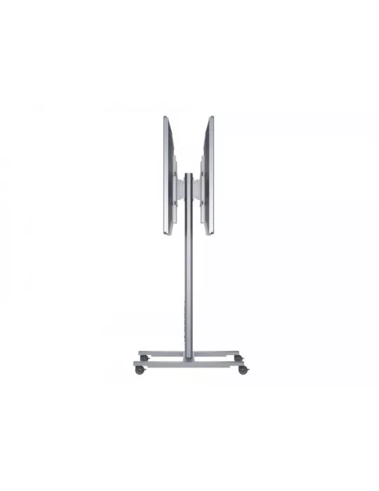 MULTIBRACKETS 5990 Support mobile 2 Ecrans dos à dos Multibrackets Public Display Stand 180 HD Back to Back Silver - écran 55"-
