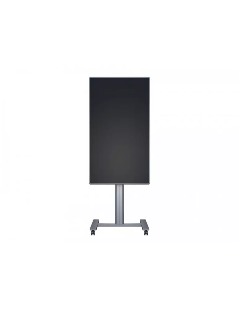 MULTIBRACKETS 5990 Mobile Halterung 2 Bildschirme Rücken an Rücken Multibrackets Public Display Stand 180 HD Back to Back Silb