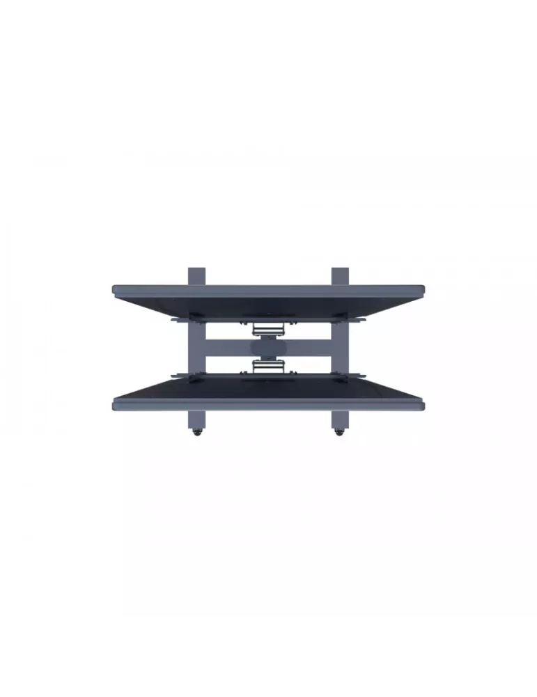 MULTIBRACKETS 5990 Support mobile 2 Ecrans dos à dos Multibrackets Public Display Stand 180 HD Back to Back Silver - écran 55"-