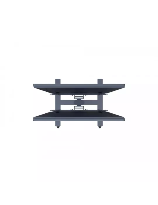 MULTIBRACKETS 5990 Support mobile 2 Ecrans dos à dos Multibrackets Public Display Stand 180 HD Back to Back Silver - écran 55"-