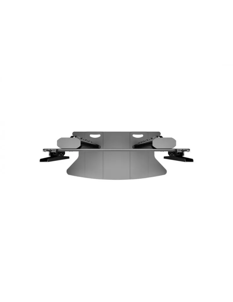 MULTIBRACKETS 2579 Bodenständer zum Befestigen Multibrackets Public Display Stand 180 Dual Pillar Floorbase Black - Bildschirm