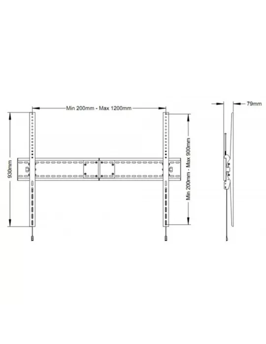 MULTIBRACKETS 0926 Support mural inclinable Multibrackets Universal TiltWallmountSDM 1200x900 MULTIBRACKETS MUL0926 | MusicGoo