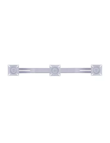 MULTIBRACKETS 6351 Support écran Multibrackets Public Display Stand Triple Screen Mount Silver - 3 écrans 10"-24" VESA Max 100x