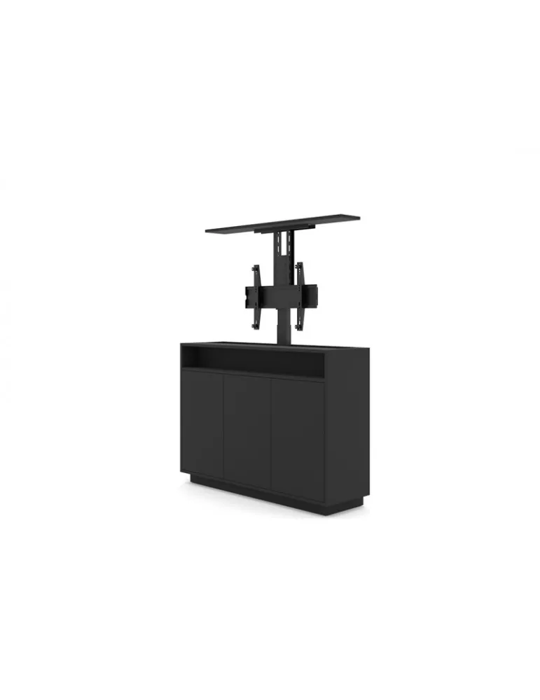 MULTIBRACKETS 4707 Flachbildschirm-Lifter Multibrackets Cabinet TV-Lift - 55 -Bildschirm VESA 600x400 - Schwarz MULTIBRACKETS