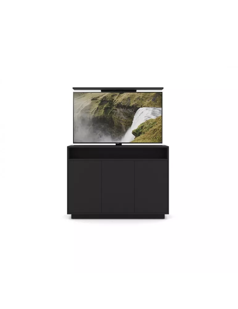 MULTIBRACKETS 4707 Flachbildschirm-Lifter Multibrackets Cabinet TV-Lift - 55 -Bildschirm VESA 600x400 - Schwarz MULTIBRACKETS
