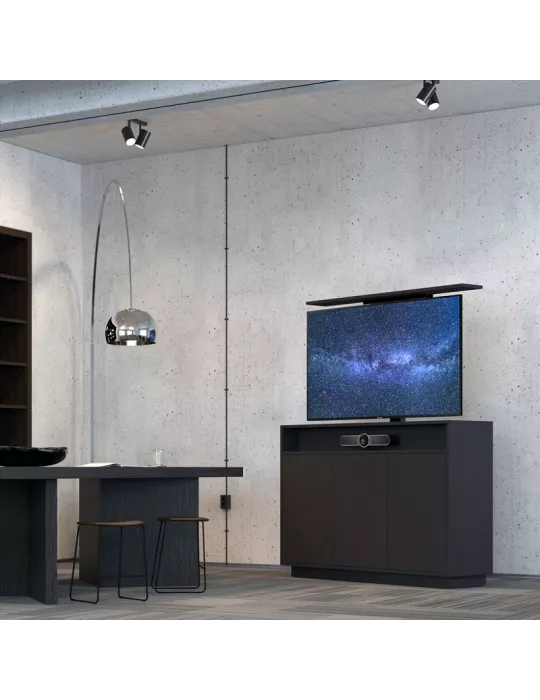 MULTIBRACKETS 4707 Flachbildschirm-Lifter Multibrackets Cabinet TV-Lift - 55 -Bildschirm VESA 600x400 - Schwarz MULTIBRACKETS