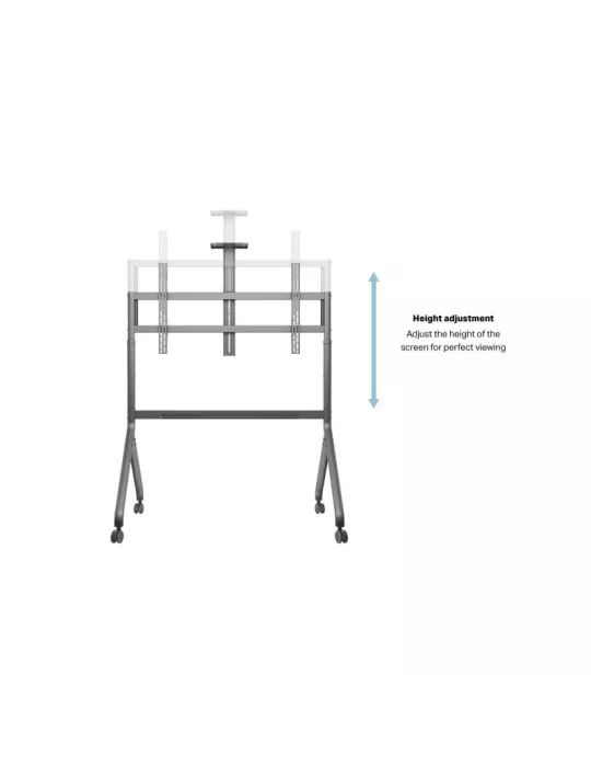 MULTIBRACKETS 6770 Support sol mobile Multibrackets Collaboration Floorstand - écran 65 -100  VESA Max 1200x600 MULTIBRACKETS