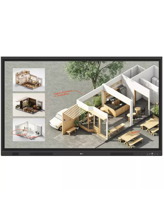 LG 75TR3DQ Moniteur 75" Interactif   4K UHD
