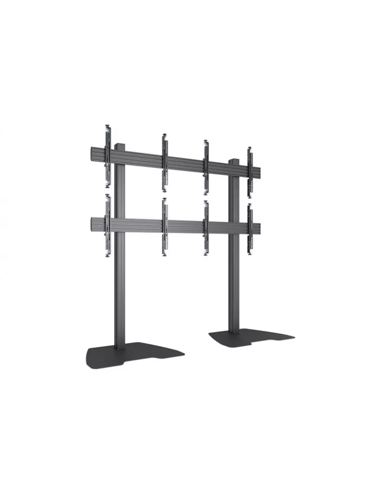 MULTIBRACKETS 0600 Support sol Multibrackets MBF2x2U Série M Pro - 4 écrans 32" - 65" VESA Max 400x400