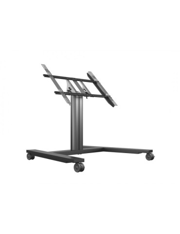 MULTIBRACKETS 6812 Support mobile inclinable Multibrackets Public Display Stand 80 HD Wheelbase Single Black - écran 32"-55" VE