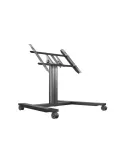 MULTIBRACKETS 6812 Support mobile inclinable Multibrackets Public Display Stand 80 HD Wheelbase Single Black - écran 32"-55" VE
