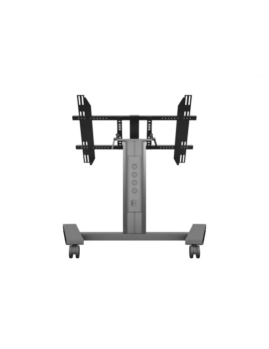 MULTIBRACKETS 6812 Support mobile inclinable Multibrackets Public Display Stand 80 HD Wheelbase Single Black - écran 32"-55" VE
