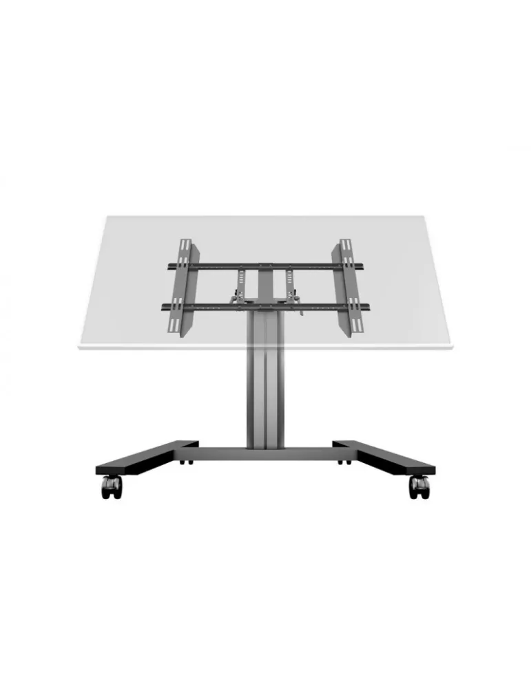 MULTIBRACKETS 6812 Support mobile inclinable Multibrackets Public Display Stand 80 HD Wheelbase Single Black - écran 32"-55" VE