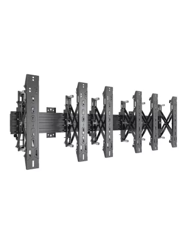 MULTIBRACKETS 5037 Multibrackets Wallmount Pro MBW3x1UP Push In Pop Out Negro - 3 pantallas 32 -55  VESA Max 400x400 MULTIBRAC