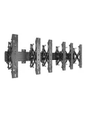 MULTIBRACKETS 5037 Multibrackets Wallmount Pro MBW3x1UP Push In Pop Out Negro - 3 pantallas 32 -55  VESA Max 400x400 MULTIBRAC