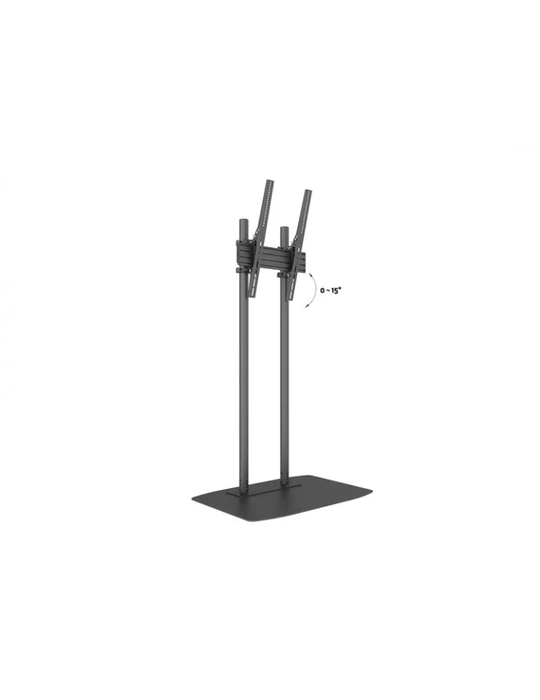 MULTIBRACKETS 8960 Support sol Multibrackets Dual Pole Floorbase Pro - écran 65"-90" VESA Max 400x600
