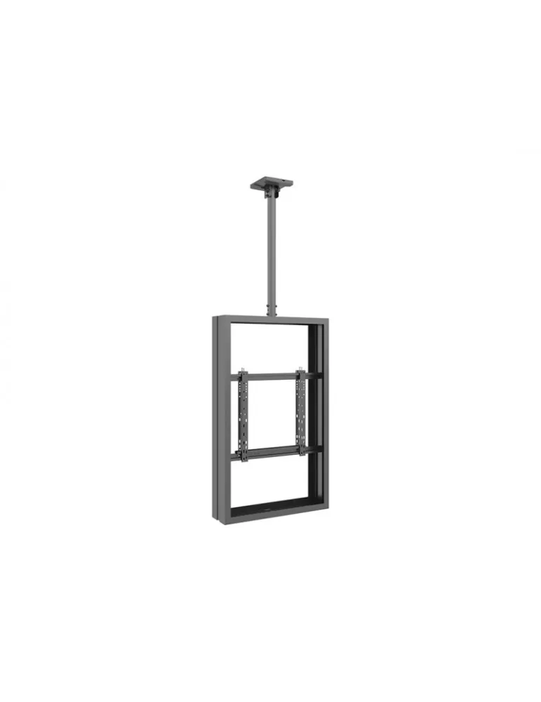 MULTIBRACKETS 3939 Caisson double avec support plafond Multibrackets Enclosure 50  Ceilingmount Medium B2B Black - VESA Max 60