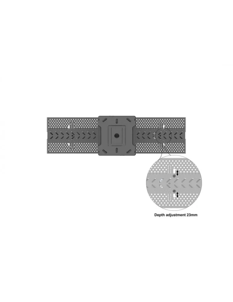 MULTIBRACKETS 3939 Caisson double avec support plafond Multibrackets Enclosure 50  Ceilingmount Medium B2B Black - VESA Max 60