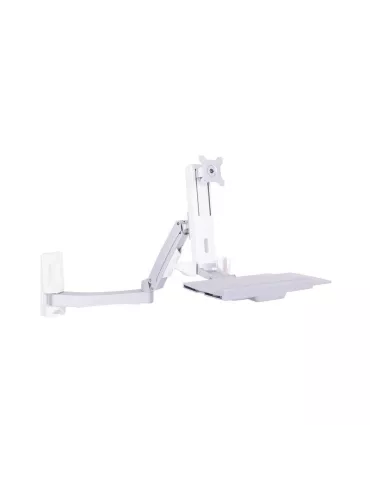 MULTIBRACKETS 4368 Support mural Multibrackets Workstation Arm Single Extended - écran 15"- 27" VESA Max 100x100