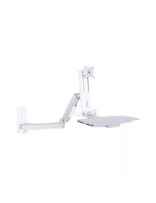 MULTIBRACKETS 4368 Brazo para estación de trabajo Multibrackets Soporte de pared sencillo extendido - Pantalla de 15 - 27  VES