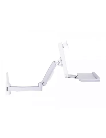 MULTIBRACKETS 4368 Support mural Multibrackets Workstation Arm Single Extended - écran 15"- 27" VESA Max 100x100 2