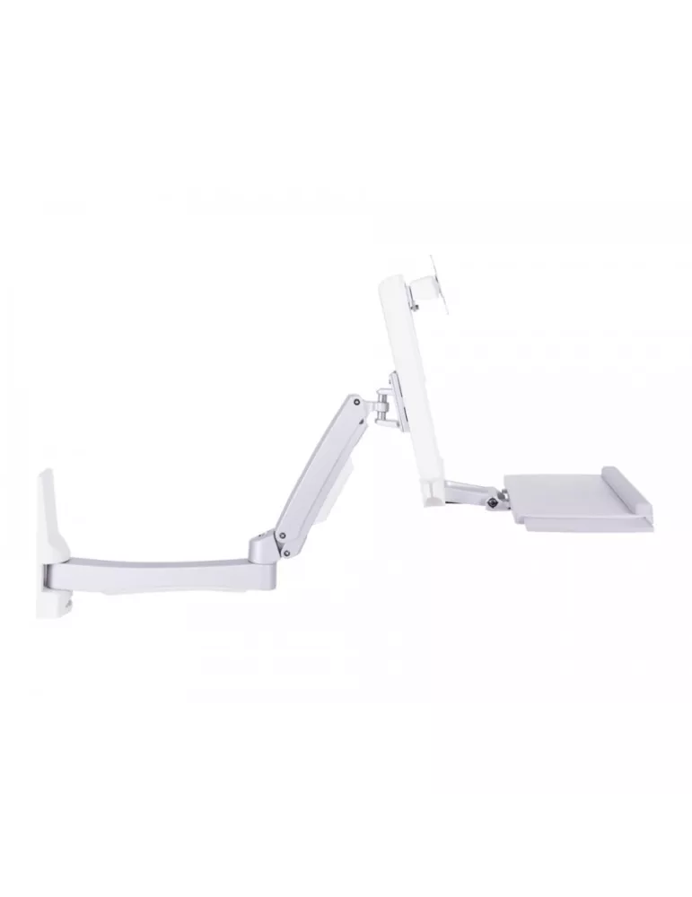 MULTIBRACKETS 4368 Multibrackets Workstation Arm Single Extended wall mount - 15 - 27  screen VESA Max 100x100 MULTIBRACKETS M