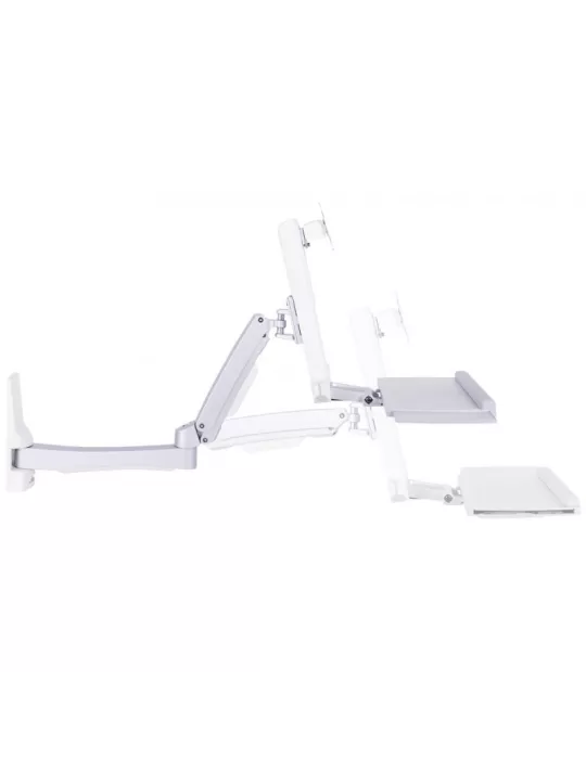MULTIBRACKETS 4368 Multibrackets Workstation Arm Single Extended wall mount - 15 - 27  screen VESA Max 100x100 MULTIBRACKETS M