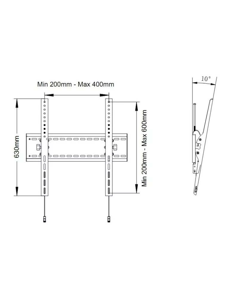 MULTIBRACKETS 1107 Multibrackets Universeal Tilt WallmountSD 800x600 MULTIBRACKETS MUL1107 | MusicGoodDeal