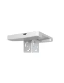 MULTIBRACKETS 9028 Platine plafond pour support Multibrackets Ceiling Plate with Plastic Cover