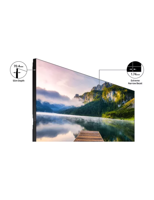 SAMSUNG LH55VHCRBGBX 55   VH55C-R FHD 700 cd m² 0.88mm 24 7 monitor video wall SAMSUNG SAMLH55VHCRBGBX | MusicGoodDeal