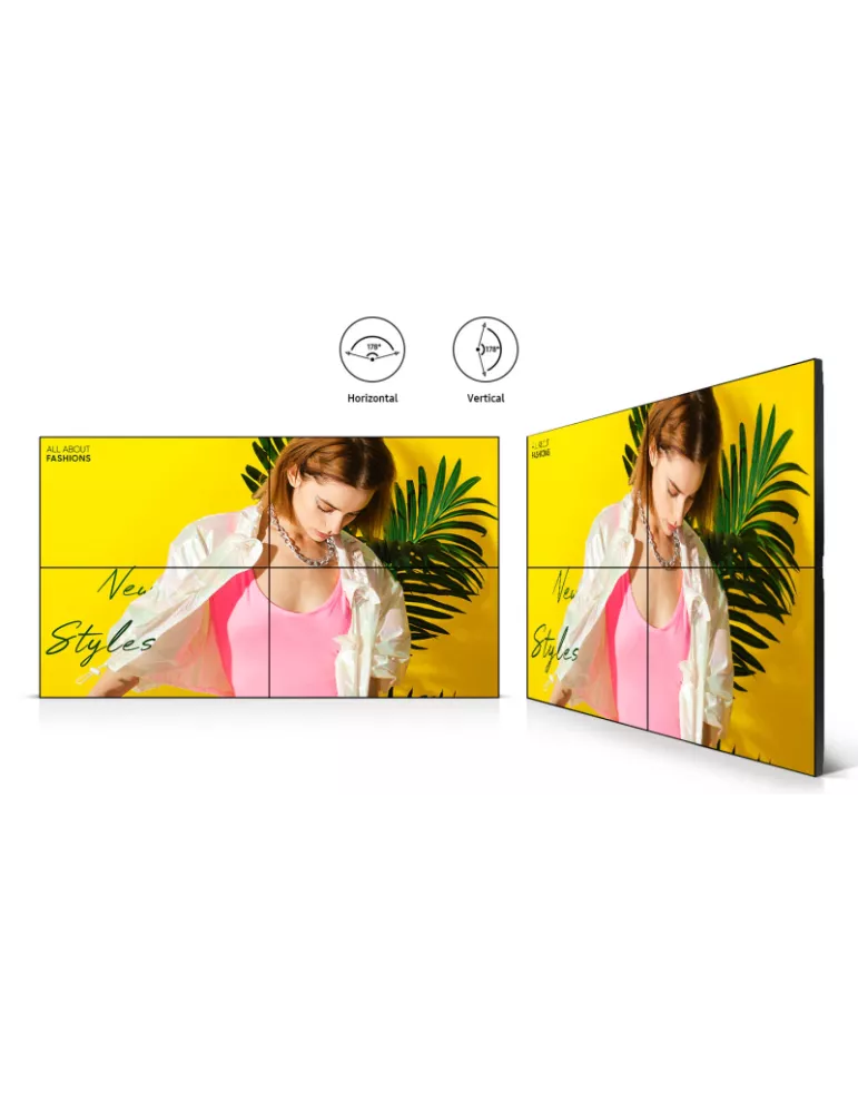 SAMSUNG LH55VHCRBGBX Moniteur 55'' mur d'images  VH55C-R FHD 700 cd/m² 0.88mm 24/7