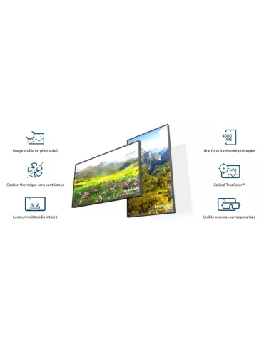 DYNASCAN DS552LT52 Ecran vitrine haute luminosité  DS552LT5- 55" Full HD 4000cd/m2 2 2