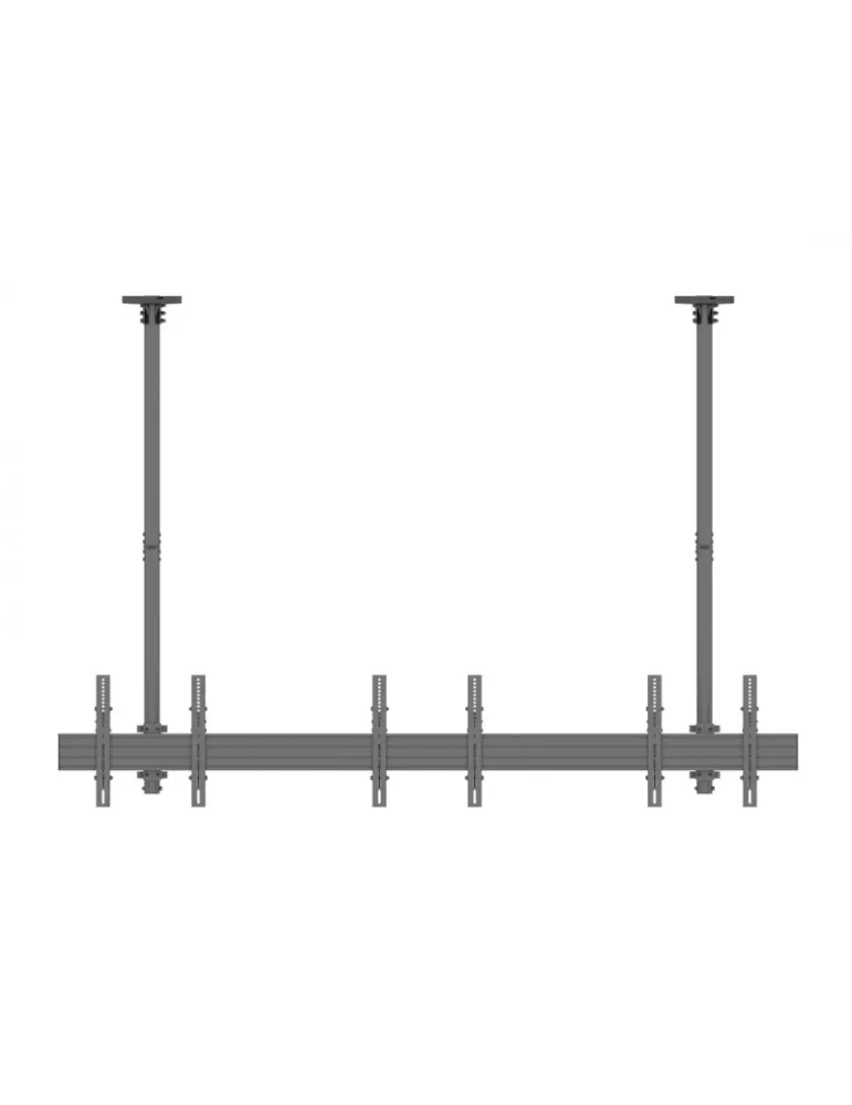 MULTIBRACKETS 3477 Ceiling Mount Multibrackets MBC3X1U Ceiling Mount Pro - 3 screens 40 -65  VESA Max 600x400 MULTIBRACKETS MU