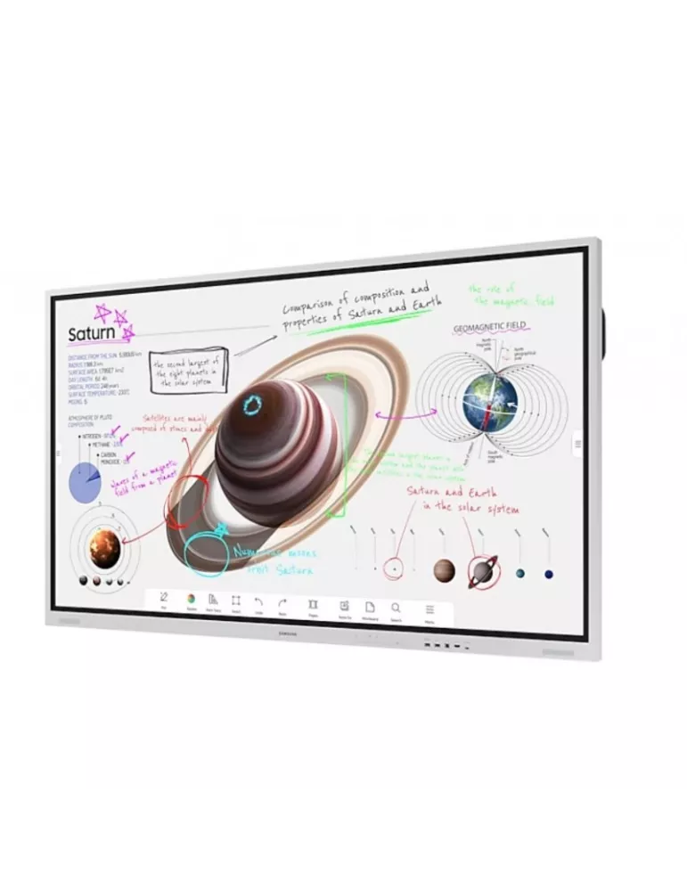 SAMSUNG LH85WMBWLGCX 85  interactive monitor WM85B FLIP4 SAMSUNG SAMLH85WMBWLGCX | MusicGoodDeal