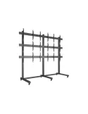 MULTIBRACKETS 3373 Support mobile pour mur vidéo Multibrackets Pro Series Video Wall Stand 3x3 - 9 écrans 43" - 65" VESA Max 60