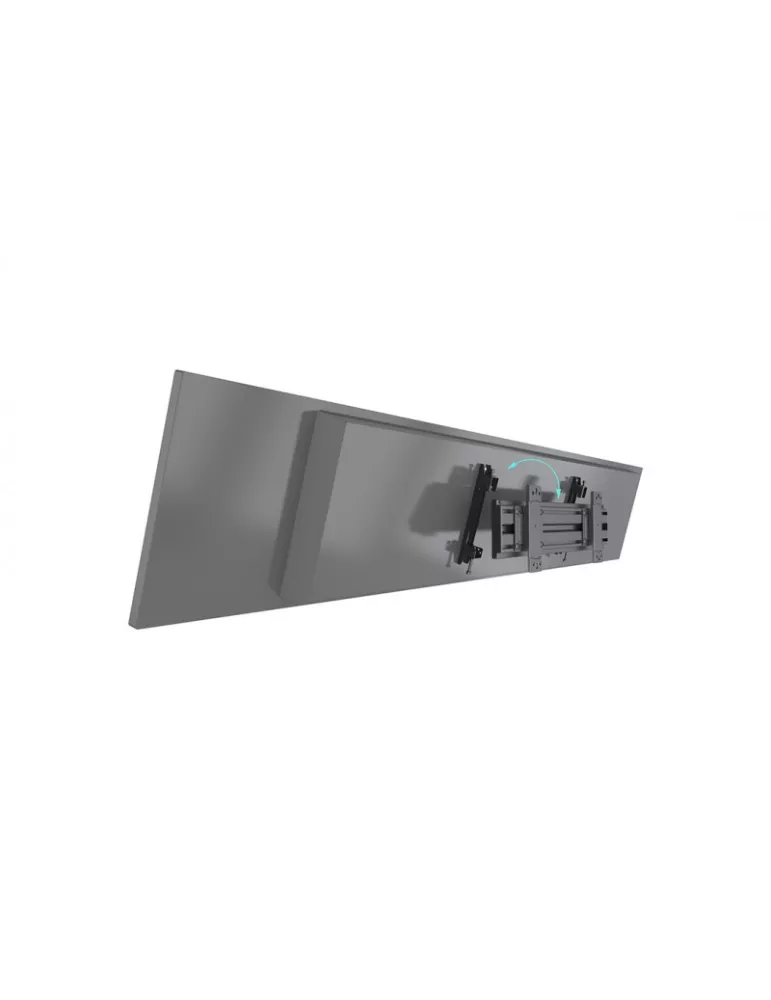 MULTIBRACKETS 4306 Support mural fixe Multibrackets Wallmount Pro MBSTH1U 600x200 Fixed Black pour ecran LCD STRETCH 40"-100" V