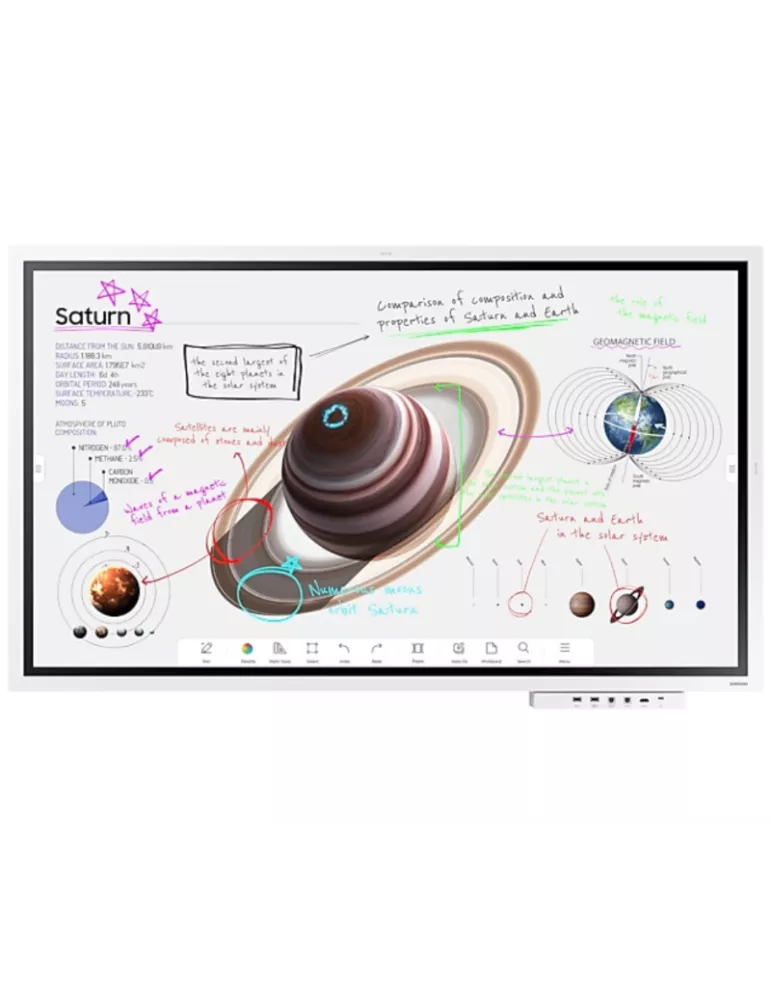 SAMSUNG LH55WMBWBGCX Interaktiver 55-Zoll-Monitor WM55B FLIP4 SAMSUNG SAMLH55WMBWBGCX | MusicGoodDeal