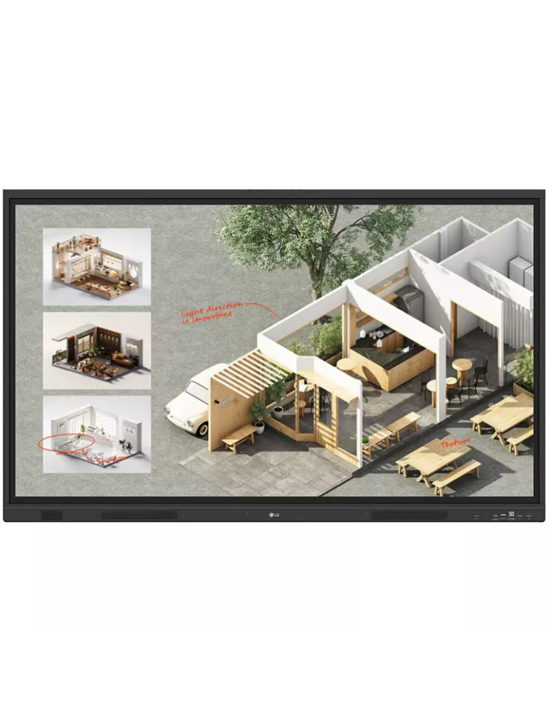LG 55TR3DQ 55  Monitor de Pizarra Digital Interactiva 4K UHD LG LGE55TR3DQ | MusicGoodDeal
