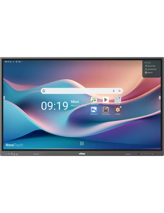 VIVITEK BK653i Moniteur Interactif 65''   16/9 4K D-LED 450cd/m²