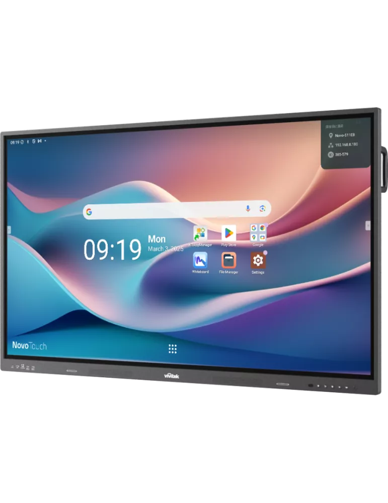VIVITEK BK653i Moniteur Interactif 65''   16/9 4K D-LED 450cd/m²