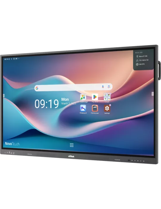 VIVITEK BK653i Moniteur Interactif 65''   16/9 4K D-LED 450cd/m²