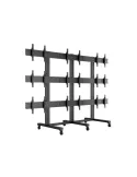 MULTIBRACKETS 9734 Support sol mobile Multibrackets Public Video Wall Stand - 9 écrans 40"-55" VESA Max 800x400